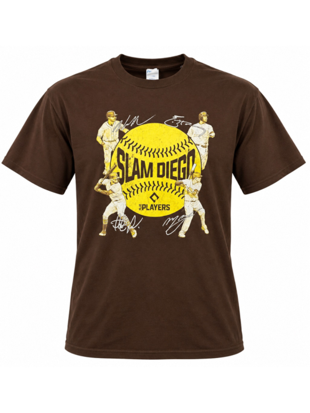 San Diego Padres Slam Diego MLB Players T-Shirt Brown Men’s Medium Baseball